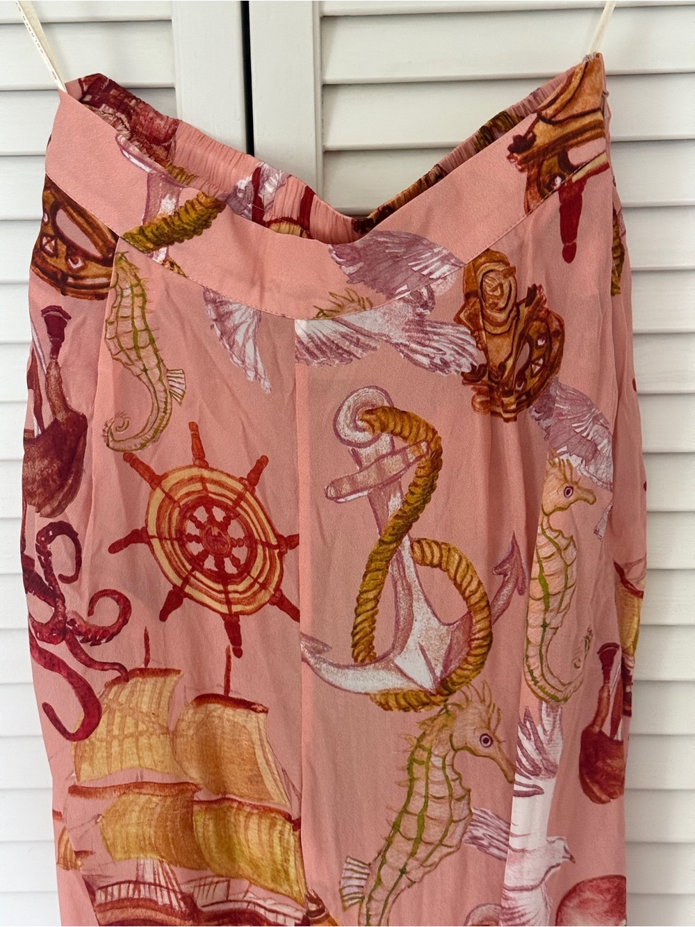 NWT FARM Rio Nautical Wonder Tapered Pants - Picture 6 of 10